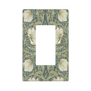 1Pcs Vintage Green Floral Wall Plates decorative light switch cover plate Light Switch Cover Plate Decorative Wall Plate outlet covers wall plate