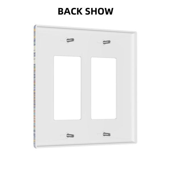 1Pcs Mexican Ceramic Tiles Wall Plates decorative light switch cover plate Light Switch Cover Plate Decorative Wall Plate outlet covers wall plate - Image 4