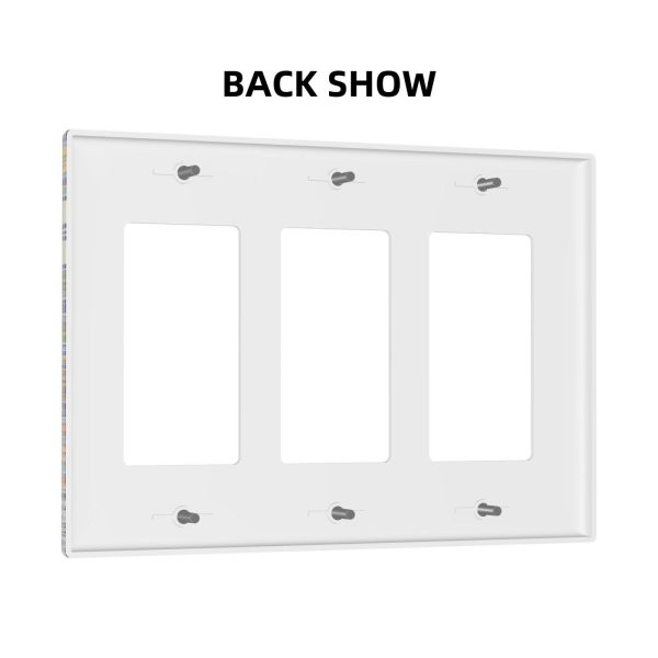 1Pcs Mexican Ceramic Tiles Wall Plates decorative light switch cover plate Light Switch Cover Plate Decorative Wall Plate outlet covers wall plate - Image 4