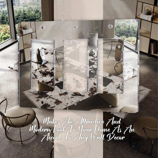 Mirror Outlet Covers Durable Light Switch Plates Acrylic Mirrored Wall Plate Decorative Wall Outlet Cover Wall Plates For Electrical Outlets - Image 2