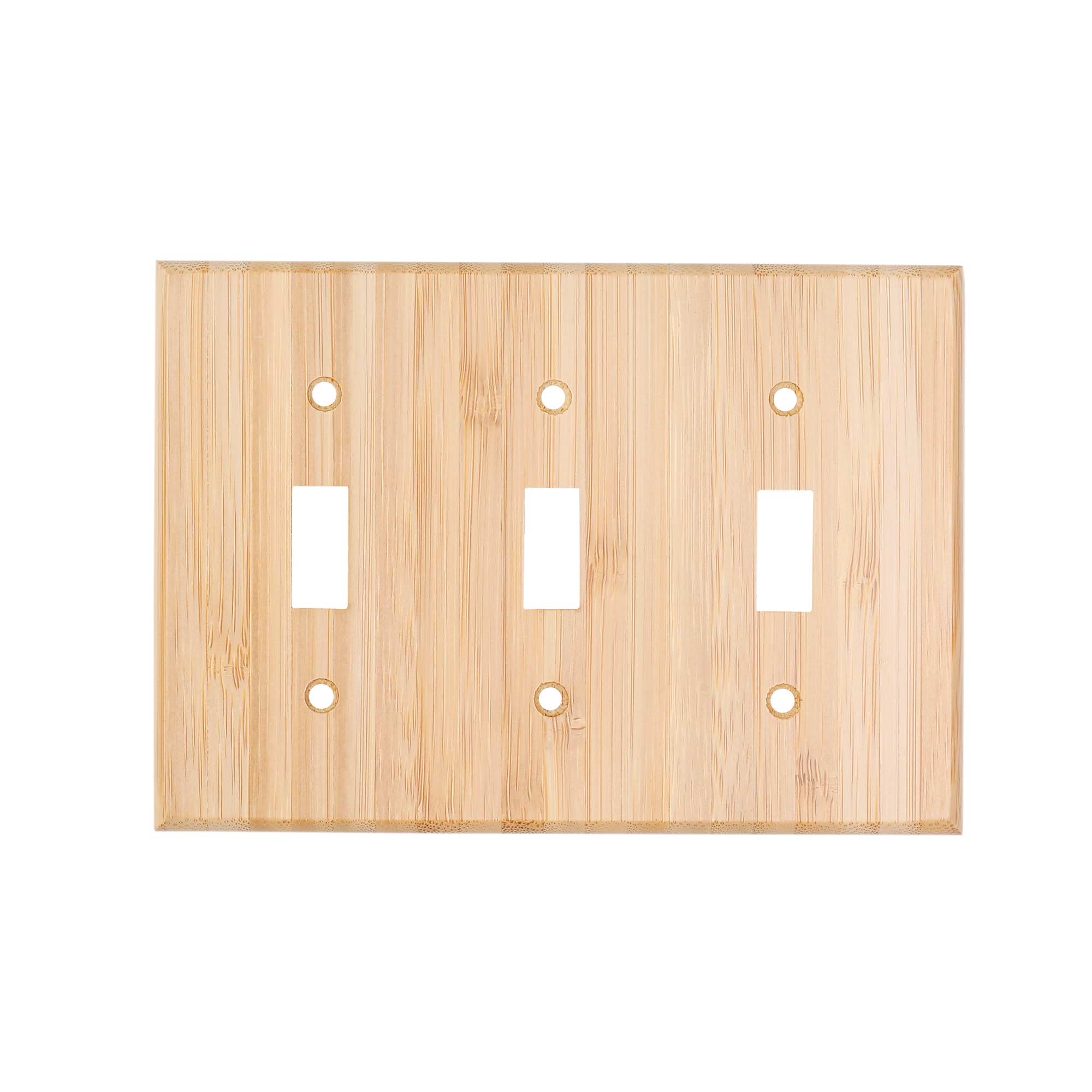 Solid Wood Double hole Outlet Light Switch Plat Bamboo Light Switch Cover Quality Raw Wooden Decorative Bedroom Kitchen Home Decor