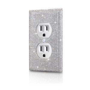 Rhinestone Light Switch Cover