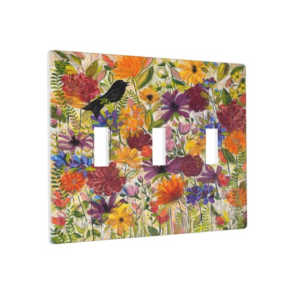 1Pcs Beautiful summer evening Wall Plates decorative light switch cover plate Light Switch Cover Plate Decorative Wall Plate outlet covers wall plate - Image 2