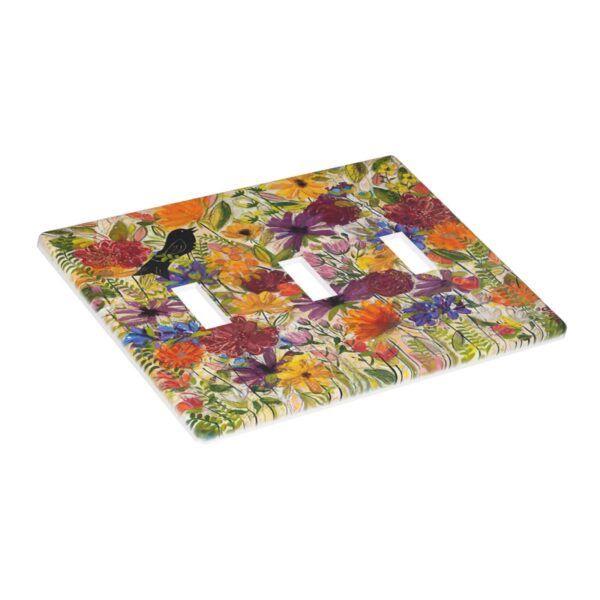 1Pcs Beautiful summer evening Wall Plates decorative light switch cover plate Light Switch Cover Plate Decorative Wall Plate outlet covers wall plate - Image 3