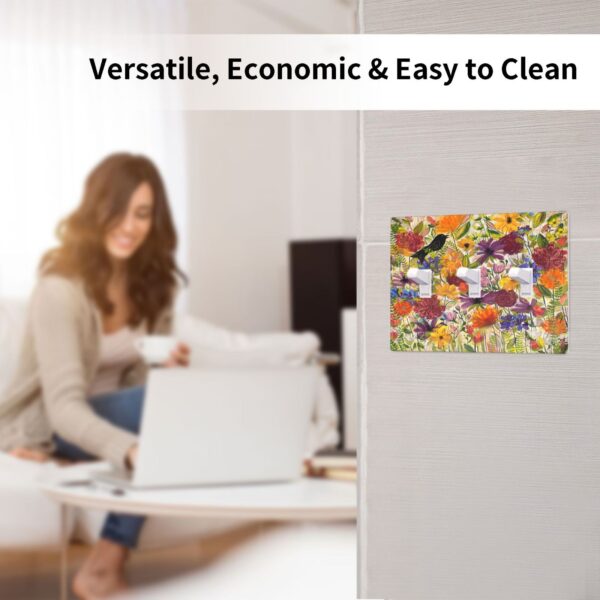 1Pcs Beautiful summer evening Wall Plates decorative light switch cover plate Light Switch Cover Plate Decorative Wall Plate outlet covers wall plate - Image 5