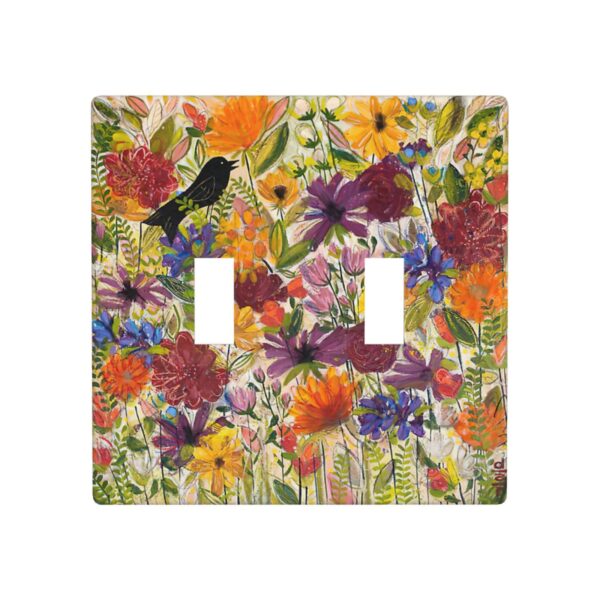 1Pcs Beautiful summer evening Wall Plates decorative light switch cover plate Light Switch Cover Plate Decorative Wall Plate outlet covers wall plate