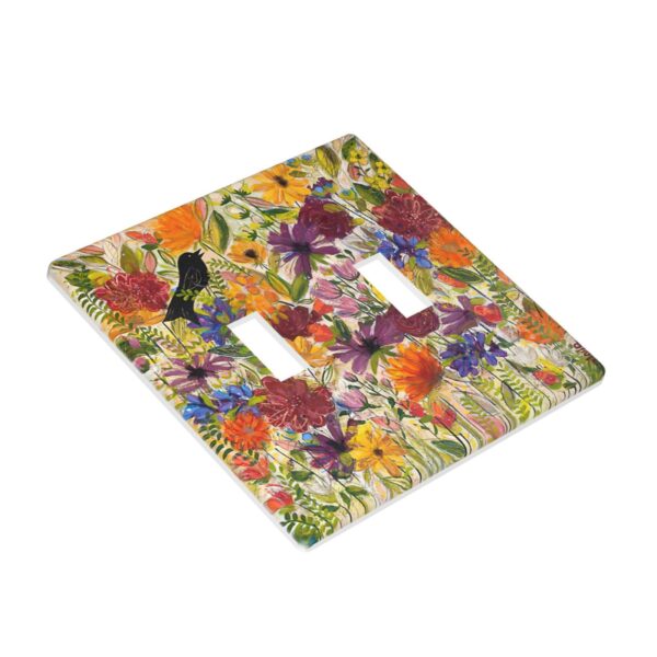 1Pcs Beautiful summer evening Wall Plates decorative light switch cover plate Light Switch Cover Plate Decorative Wall Plate outlet covers wall plate - Image 2
