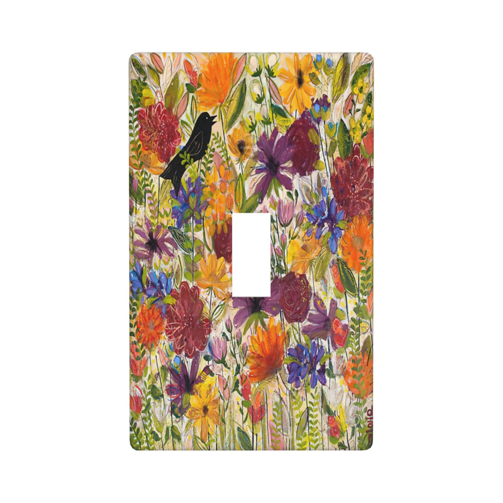 1Pcs Beautiful summer evening Wall Plates decorative light switch cover plate Light Switch Cover Plate Decorative Wall Plate outlet covers wall plate