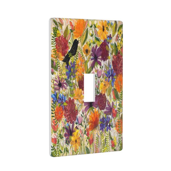 1Pcs Beautiful summer evening Wall Plates decorative light switch cover plate Light Switch Cover Plate Decorative Wall Plate outlet covers wall plate - Image 3