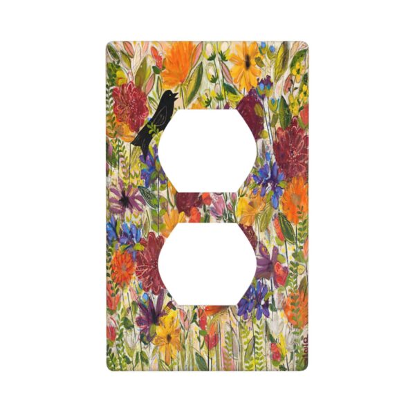 1Pcs Beautiful summer evening Wall Plates decorative light switch cover plate Light Switch Cover Plate Decorative Wall Plate outlet covers wall plate
