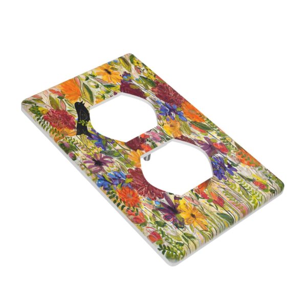 1Pcs Beautiful summer evening Wall Plates decorative light switch cover plate Light Switch Cover Plate Decorative Wall Plate outlet covers wall plate - Image 3