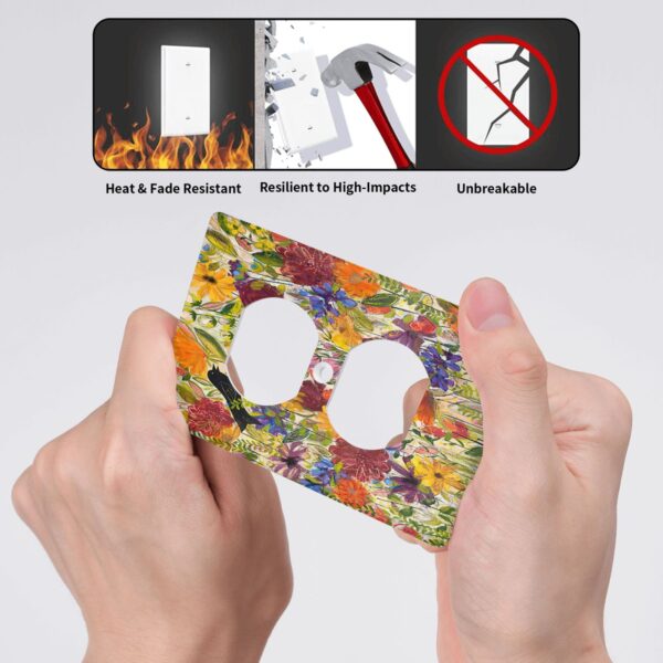 1Pcs Beautiful summer evening Wall Plates decorative light switch cover plate Light Switch Cover Plate Decorative Wall Plate outlet covers wall plate - Image 4
