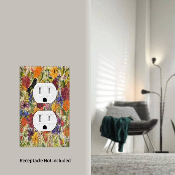 1Pcs Beautiful summer evening Wall Plates decorative light switch cover plate Light Switch Cover Plate Decorative Wall Plate outlet covers wall plate - Image 5