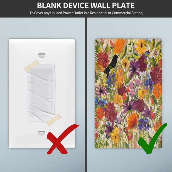 1Pcs Beautiful summer evening Wall Plates decorative light switch cover plate Light Switch Cover Plate Decorative Wall Plate outlet covers wall plate - Image 5