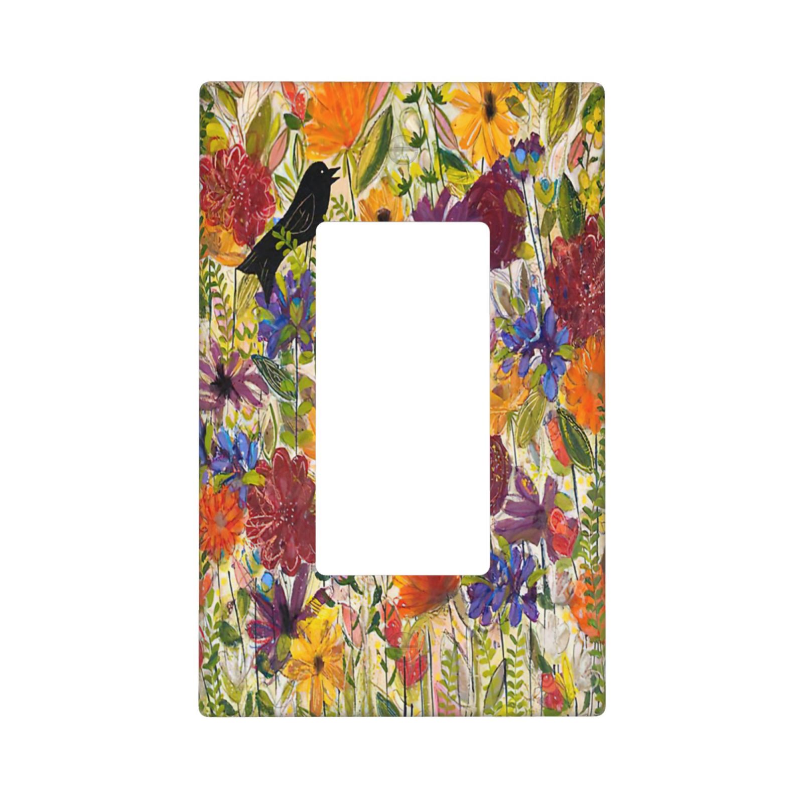1Pcs Beautiful summer evening Wall Plates decorative light switch cover plate Light Switch Cover Plate Decorative Wall Plate outlet covers wall plate