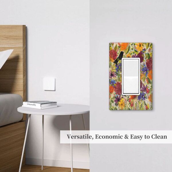 1Pcs Beautiful summer evening Wall Plates decorative light switch cover plate Light Switch Cover Plate Decorative Wall Plate outlet covers wall plate - Image 5
