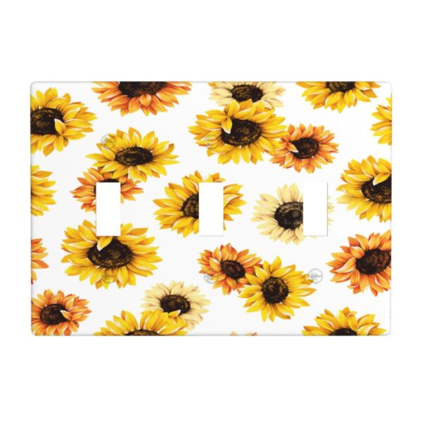 1Pcs sunflower Light Switch Plate  Wall Plate Cover Decorative  Switch Cover Plate  Switch Plates And Outlet Covers  Outlet Covers  Wall Plate Cover Decorative
