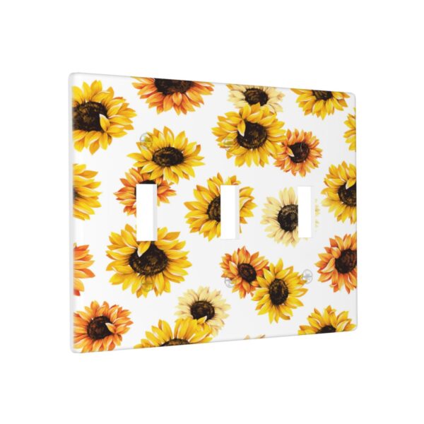 1Pcs sunflower Light Switch Plate  Wall Plate Cover Decorative  Switch Cover Plate  Switch Plates And Outlet Covers  Outlet Covers  Wall Plate Cover Decorative - Image 3