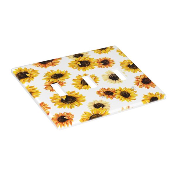 1Pcs sunflower Light Switch Plate  Wall Plate Cover Decorative  Switch Cover Plate  Switch Plates And Outlet Covers  Outlet Covers  Wall Plate Cover Decorative - Image 2