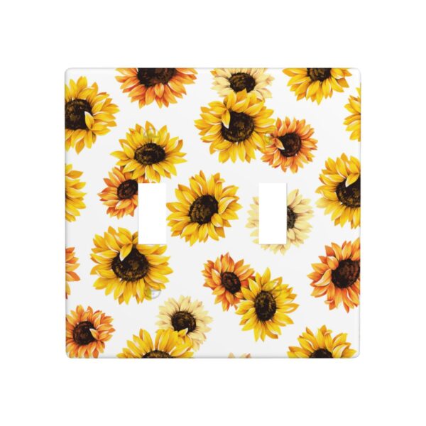 1Pcs sunflower Light Switch Plate  Wall Plate Cover Decorative  Switch Cover Plate  Switch Plates And Outlet Covers  Outlet Covers  Wall Plate Cover Decorative