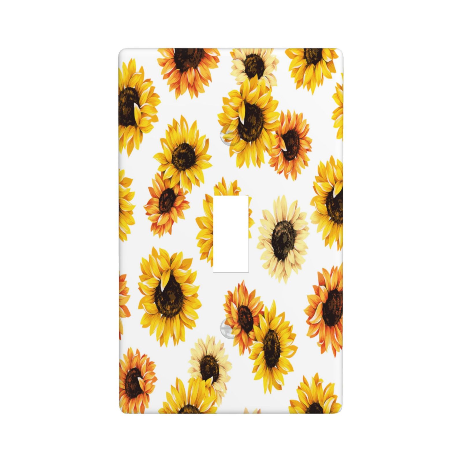 1Pcs sunflower Light Switch Plate  Wall Plate Cover Decorative  Switch Cover Plate  Switch Plates And Outlet Covers  Outlet Covers  Wall Plate Cover Decorative