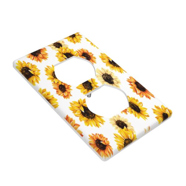 1Pcs sunflower Light Switch Plate  Wall Plate Cover Decorative  Switch Cover Plate  Switch Plates And Outlet Covers  Outlet Covers  Wall Plate Cover Decorative - Image 2