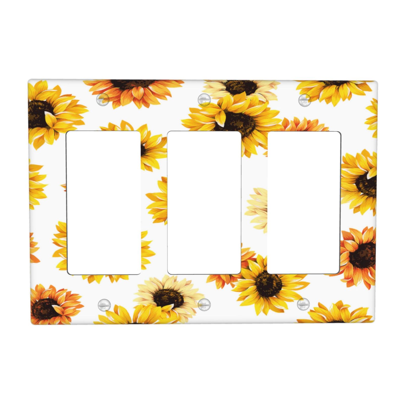 1Pcs sunflower Light Switch Plate  Wall Plate Cover Decorative  Switch Cover Plate  Switch Plates And Outlet Covers  Outlet Covers  Wall Plate Cover Decorative