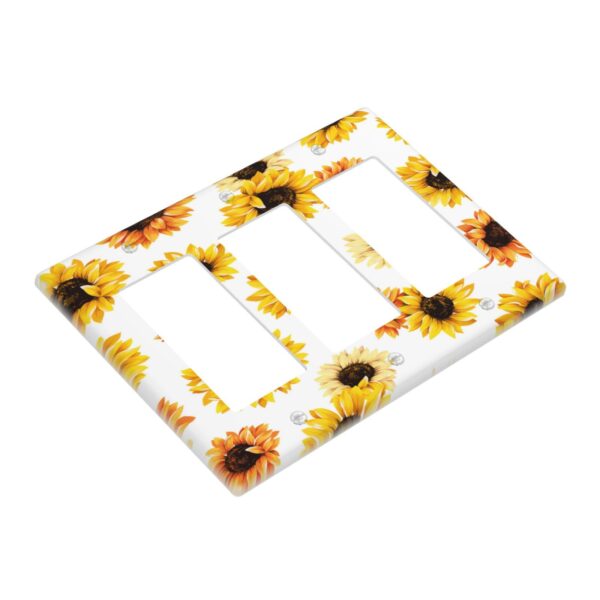 1Pcs sunflower Light Switch Plate  Wall Plate Cover Decorative  Switch Cover Plate  Switch Plates And Outlet Covers  Outlet Covers  Wall Plate Cover Decorative - Image 4