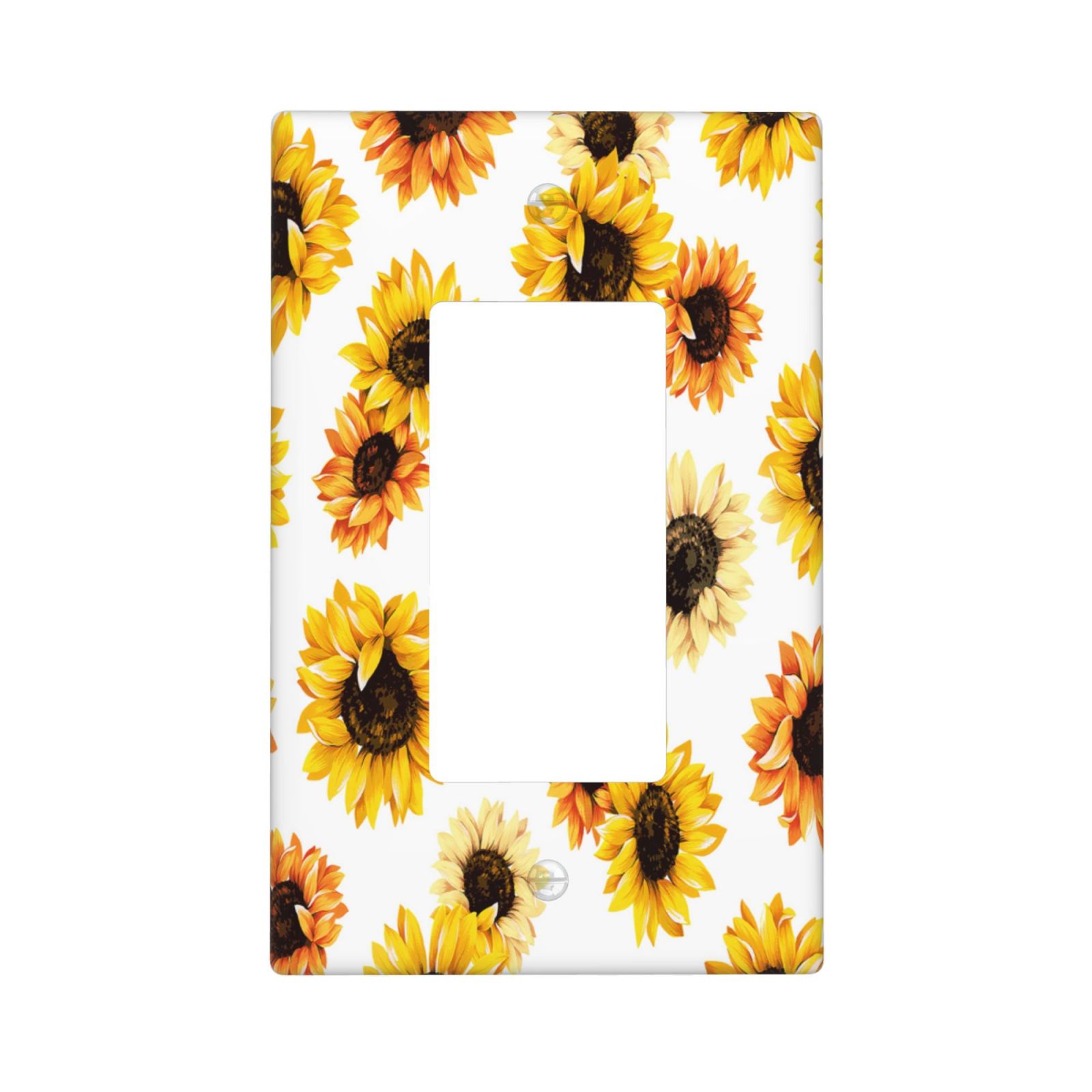 1Pcs sunflower Light Switch Plate Wall Plate Cover Decorative Switch Cover Plate Switch Plates And Outlet Covers Outlet Covers Wall Plate Cover Decorative
