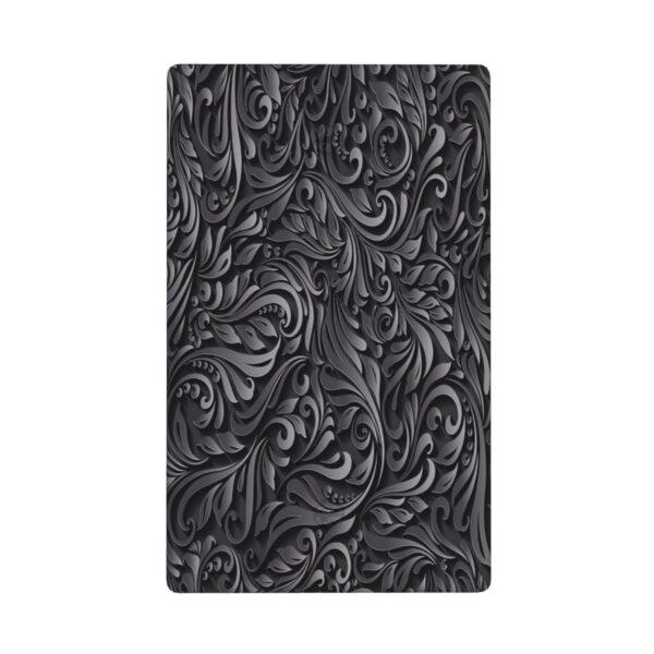 1Pcs Black floral printSwitch Plates And Outlet Covers  Wall Plate Cover  Light Switch Plate  Unbreakable Polycarbonate Thermo plastic  Decorative switch and socket covers for home kitchen decoration