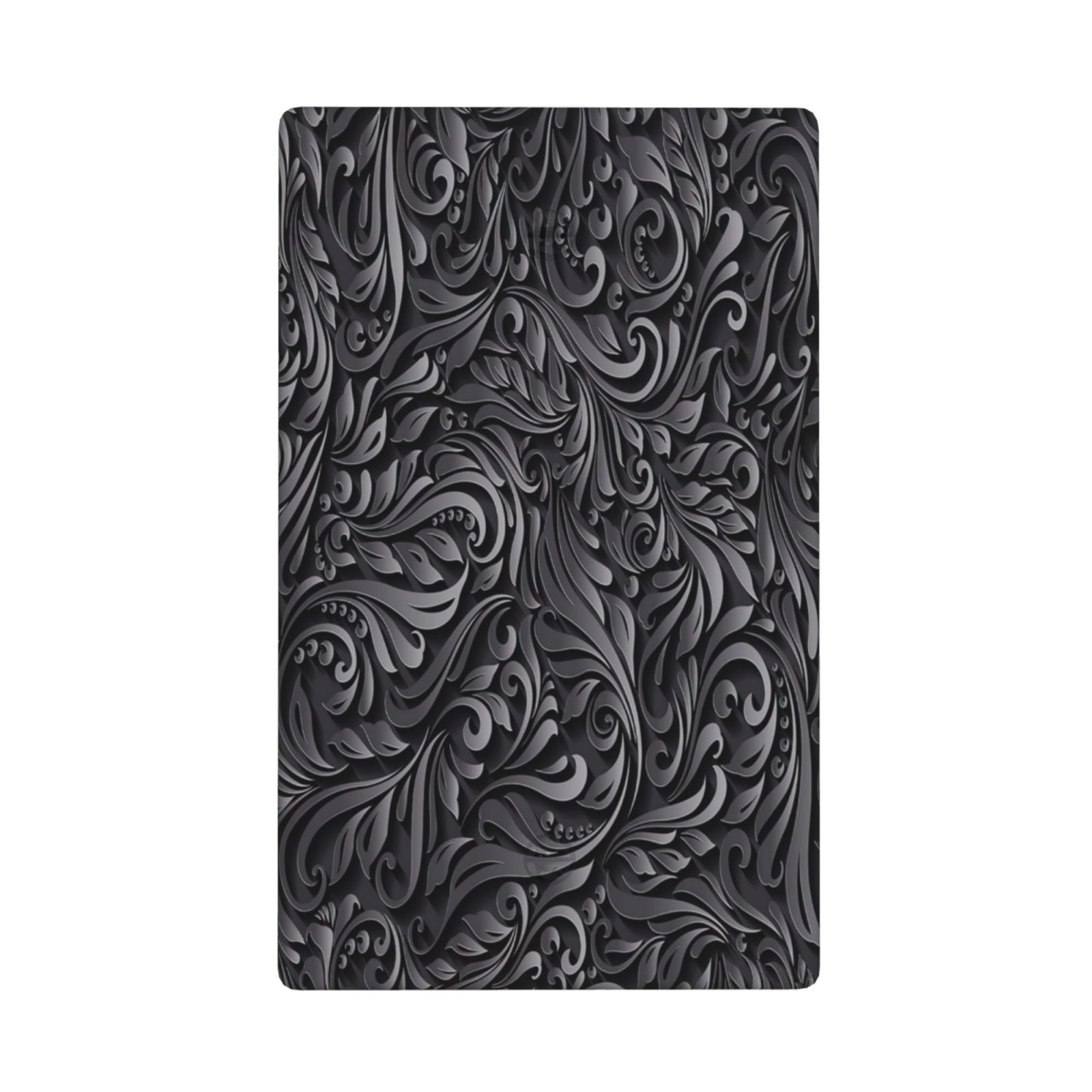 1Pcs Black floral printSwitch Plates And Outlet Covers Wall Plate Cover Light Switch Plate Unbreakable Polycarbonate Thermo plastic Decorative switch and socket covers for home kitchen decoration