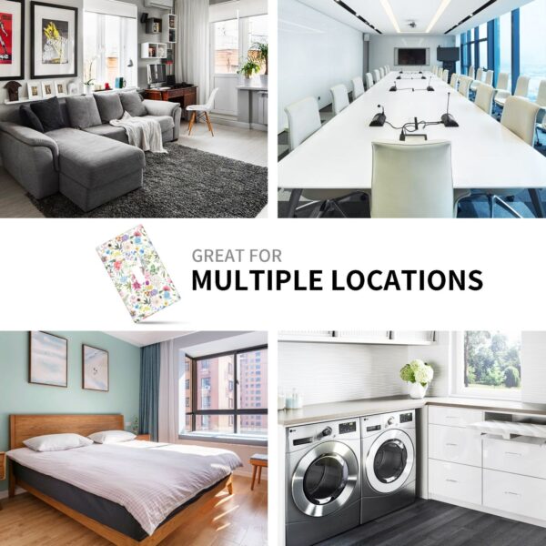 1Pcs Colorful flower style pattern Switch Plates And Outlet Covers  Wall Plate Cover  Light Switch Plate  Unbreakable Polycarbonate Thermoplastic  Decorative switch and socket covers for home kitchen decoration - Image 6