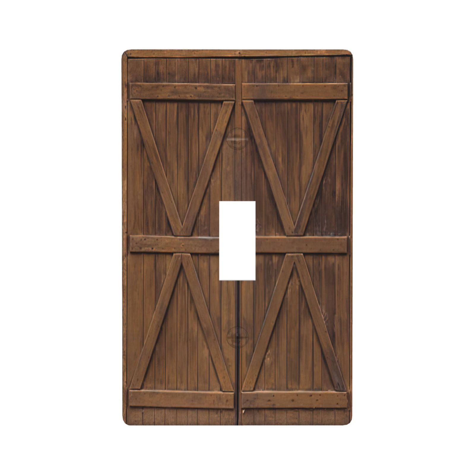 1Pcs Farmhouse Rustic Wooden Switch Plates And Outlet Covers Wall Plate Cover Light Switch Plate Unbreakable Polycarbonate Thermoplastic Decorative switch and socket covers for home kitchen decoration