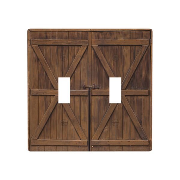 1Pcs Farmhouse Rustic Wooden Switch Plates And Outlet Covers  Wall Plate Cover  Light Switch Plate  Unbreakable Polycarbonate Thermoplastic  Decorative switch and socket covers for home kitchen decoration