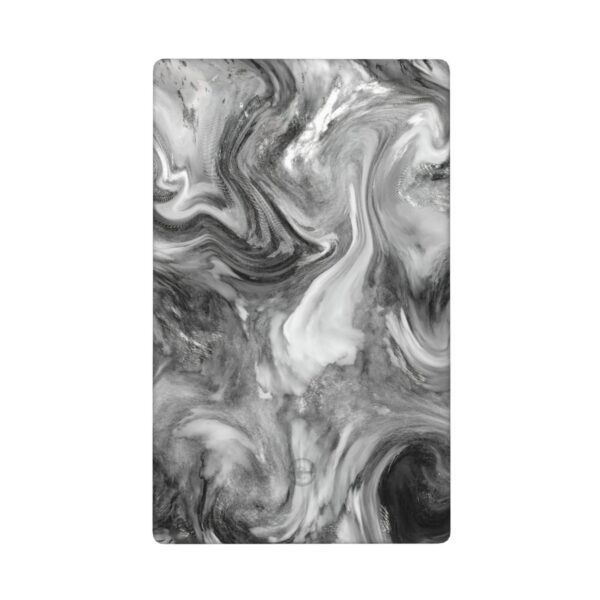 1Pcs Grey Swirl Marble - Granite Print Wall Switch Cover Plate  Wall Plate Cover  Outlet Covers Wall Plate  For bedroom room decoration