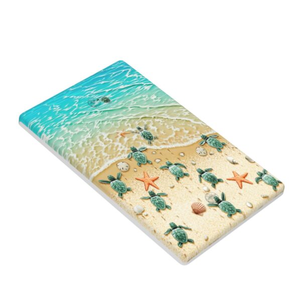 1Pcs Turtles on the Beach Wall Switch Cover Plate  Wall Plate Cover  Outlet Covers Wall Plate  For bedroom room decoration - Image 3