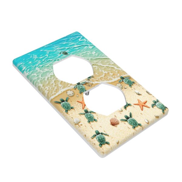 1Pcs Turtles on the Beach Wall Switch Cover Plate  Wall Plate Cover  Outlet Covers Wall Plate  For bedroom room decoration - Image 2
