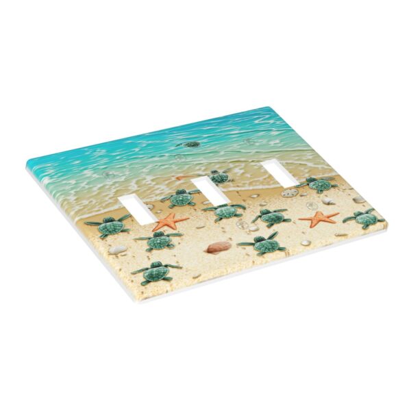 1Pcs Turtles on the Beach Wall Switch Cover Plate  Wall Plate Cover  Outlet Covers Wall Plate  For bedroom room decoration - Image 3