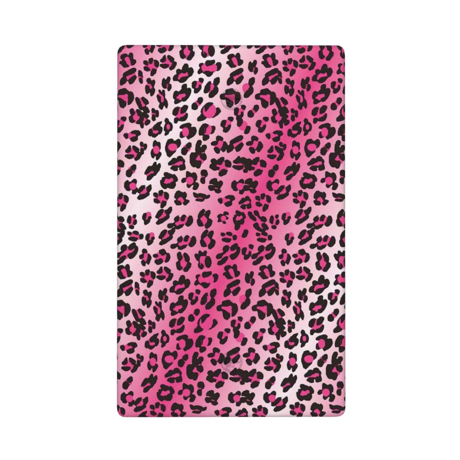 1Pcs Pink Leopard Wall Switch Cover Plate  Wall Plate Cover  Outlet Covers Wall Plate  For bedroom room decoration