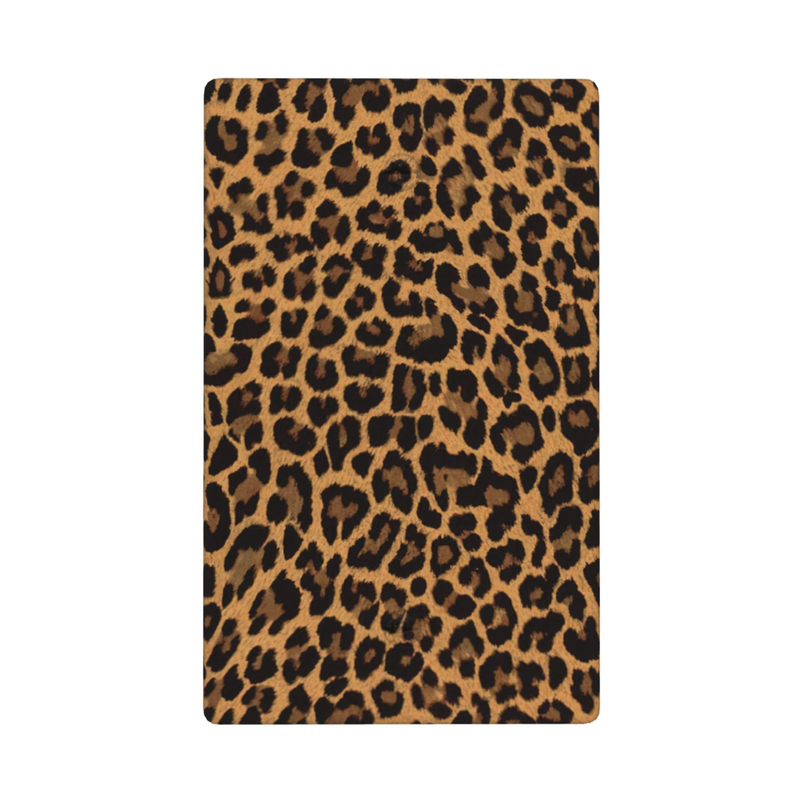 1Pcs Yellow Leopard Wall Switch Cover Plate Wall Plate Cover Outlet Covers Wall Plate For bedroom room decoration