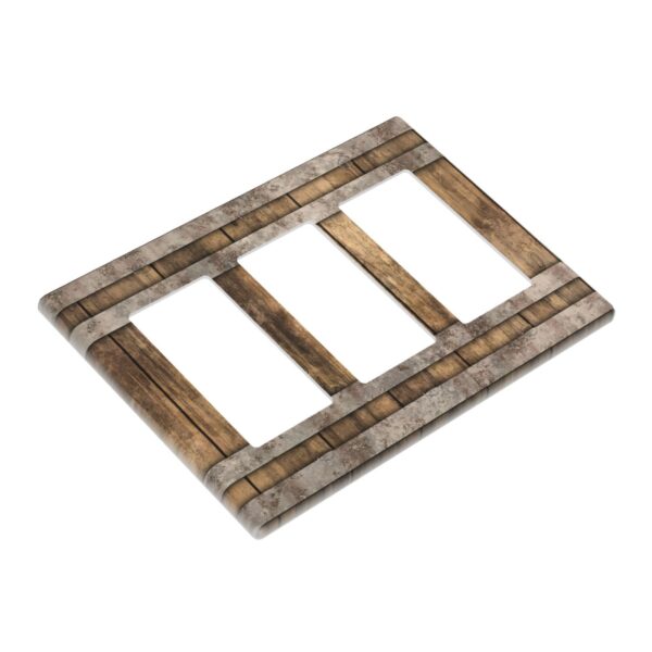1Pcs Modern Bourbon Barrel Design Wall Switch Cover Plate  Wall Plate Cover  Outlet Covers Wall Plate  For bedroom room decoration - Image 2
