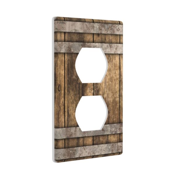 1Pcs Modern Bourbon Barrel Design Wall Switch Cover Plate  Wall Plate Cover  Outlet Covers Wall Plate  For bedroom room decoration - Image 2