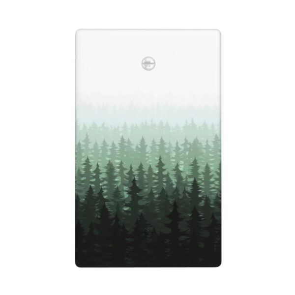 1Pcs Misty forest mountain trees and leaves Wall Switch Cover Plate  Wall Plate Cover  Outlet Covers Wall Plate  For bedroom room decoration