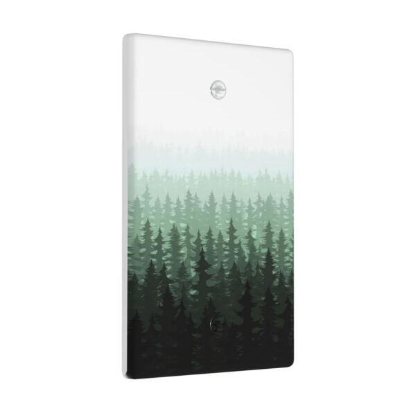 1Pcs Misty forest mountain trees and leaves Wall Switch Cover Plate  Wall Plate Cover  Outlet Covers Wall Plate  For bedroom room decoration - Image 2