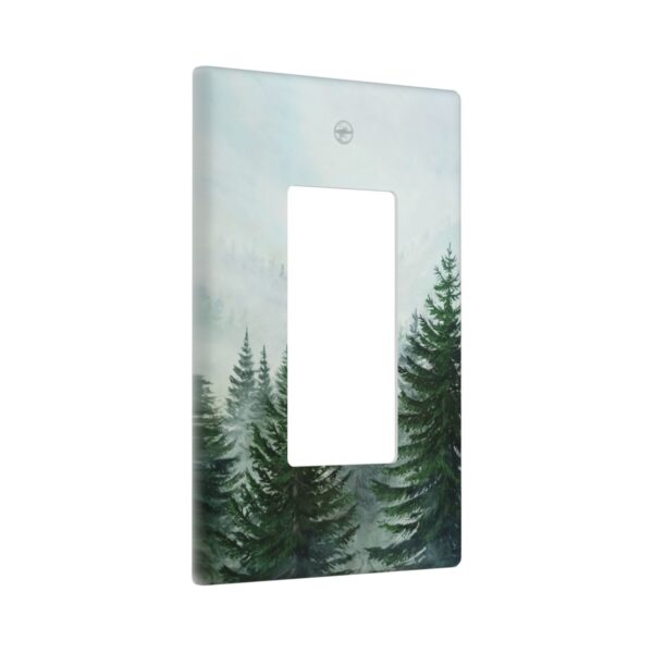 1Pcs Misty Forest Wall Switch Cover Plate  Wall Plate Cover  Outlet Covers Wall Plate  For bedroom room decoration - Image 2