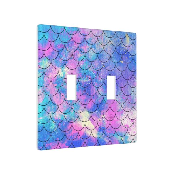 1Pcs Ocean Pastel Retro Mermaid Core Wall Plate Cover  Switch Plate Covers  Light Switch Cover Plate  Wall Plate Cover Decorative  Decorative switch and socket covers for home kitchen decoration - Image 3