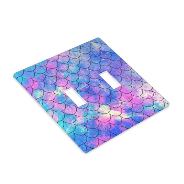 1Pcs Ocean Pastel Retro Mermaid Core Wall Plate Cover  Switch Plate Covers  Light Switch Cover Plate  Wall Plate Cover Decorative  Decorative switch and socket covers for home kitchen decoration - Image 2