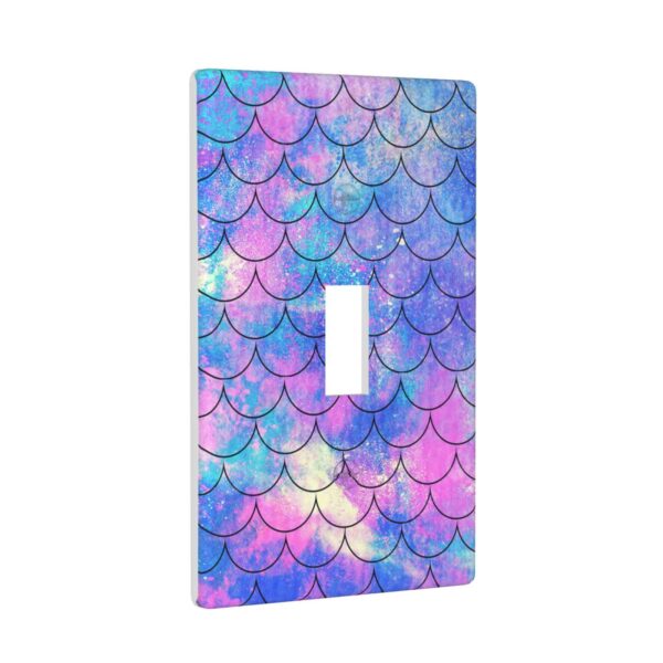 1Pcs Ocean Pastel Retro Mermaid Core Wall Plate Cover  Switch Plate Covers  Light Switch Cover Plate  Wall Plate Cover Decorative  Decorative switch and socket covers for home kitchen decoration - Image 3