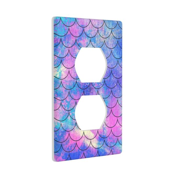 1Pcs Ocean Pastel Retro Mermaid Core Wall Plate Cover  Switch Plate Covers  Light Switch Cover Plate  Wall Plate Cover Decorative  Decorative switch and socket covers for home kitchen decoration - Image 2