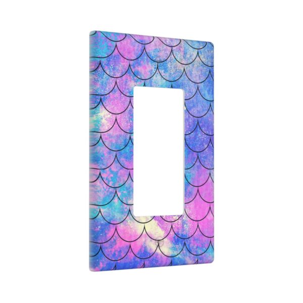 1Pcs Ocean Pastel Retro Mermaid Core Wall Plate Cover  Switch Plate Covers  Light Switch Cover Plate  Wall Plate Cover Decorative  Decorative switch and socket covers for home kitchen decoration - Image 2